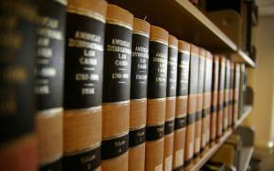 Law Books At Attorneys Office In Colorado