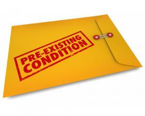 pre existing condition documents for a personal injury case
