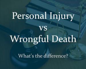 differences between personal injury and wrongful death lawsuits